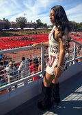 Tapestry Halter Dress