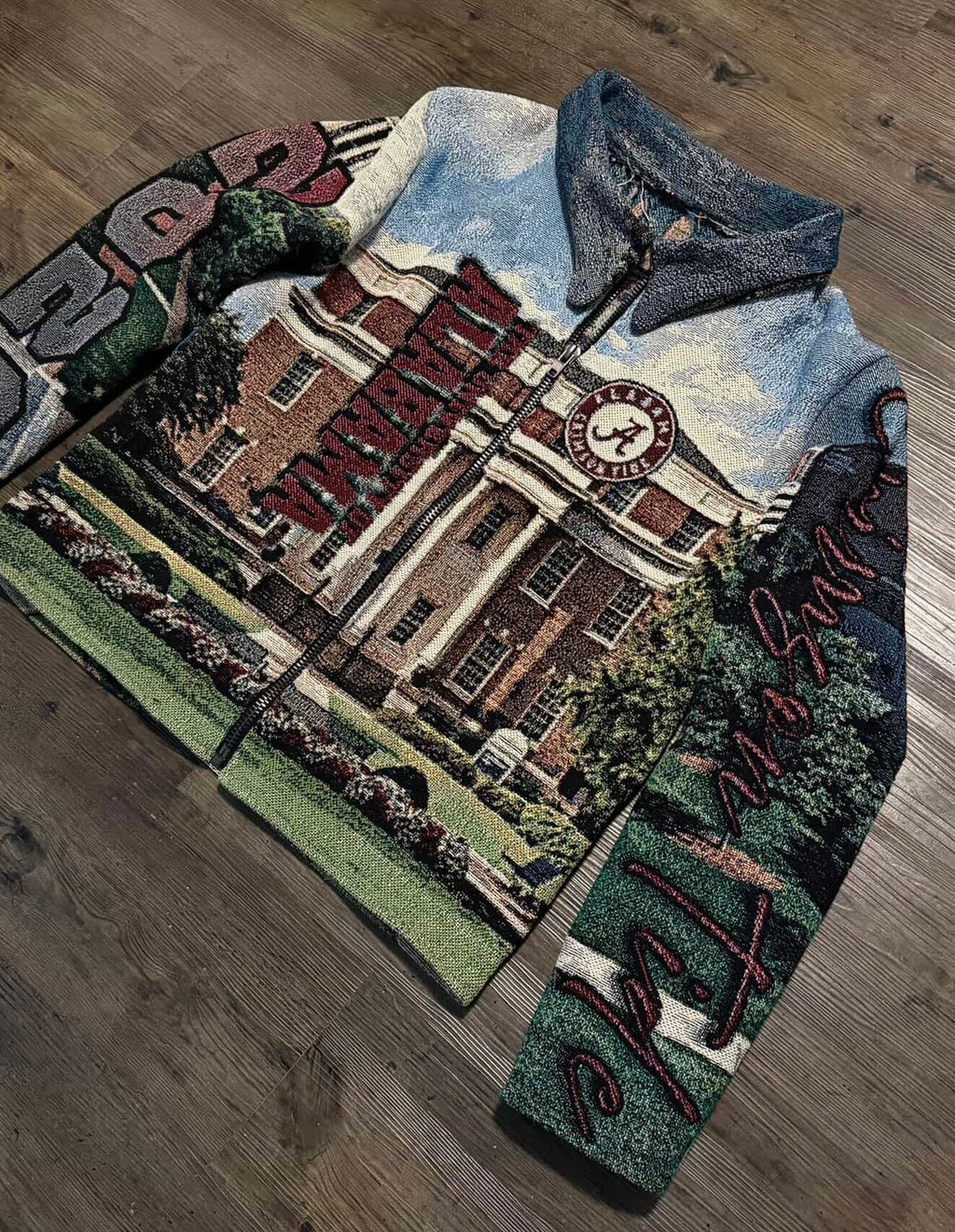 Tapestry Landscape Zip Up